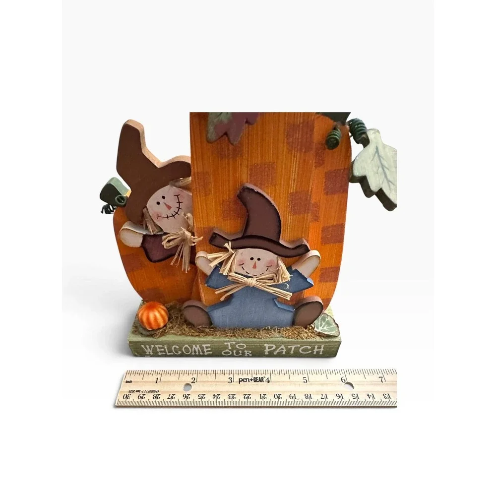 Wooden Welcome To Our Patch Fall Decor
